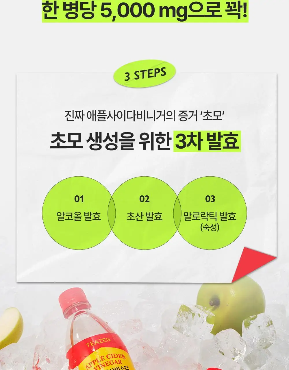 [대용량 골라담기] 티젠 애사비소다 오리지널 500ml (6병/12병/24병) 상세페이지 15